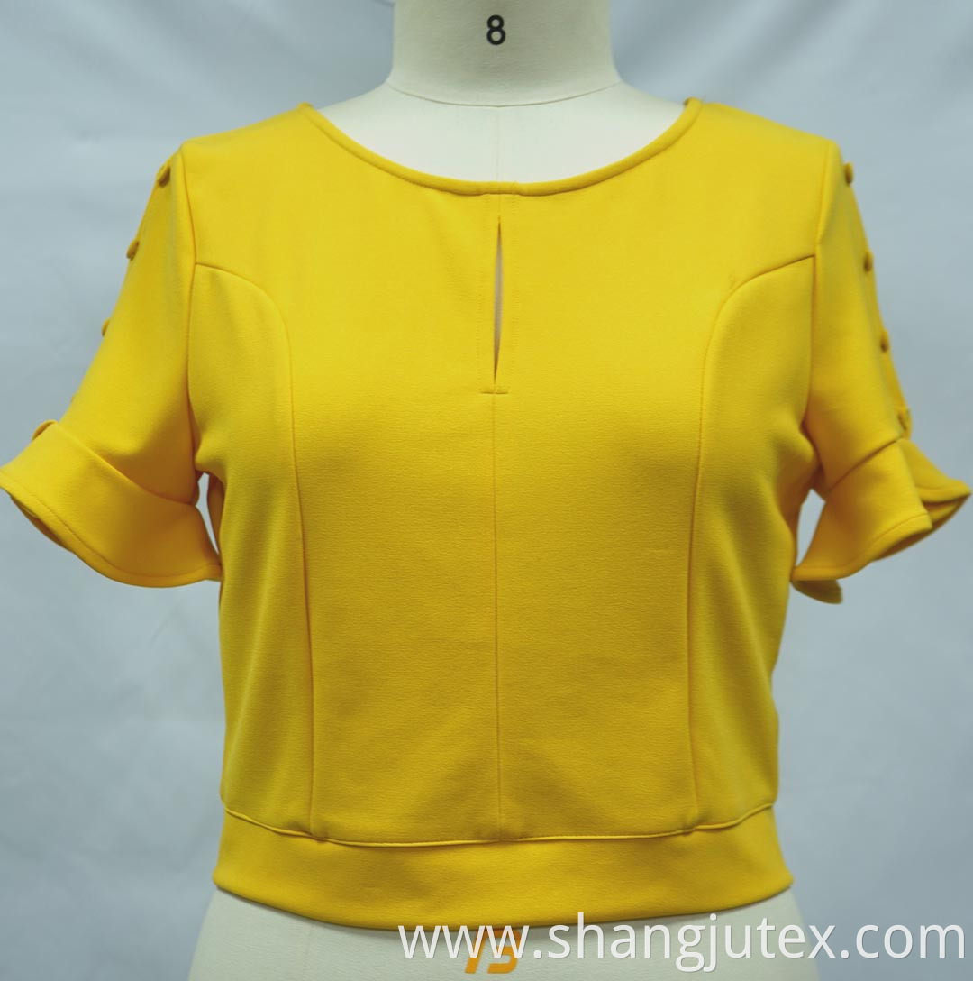 fabric knitted of womens tops